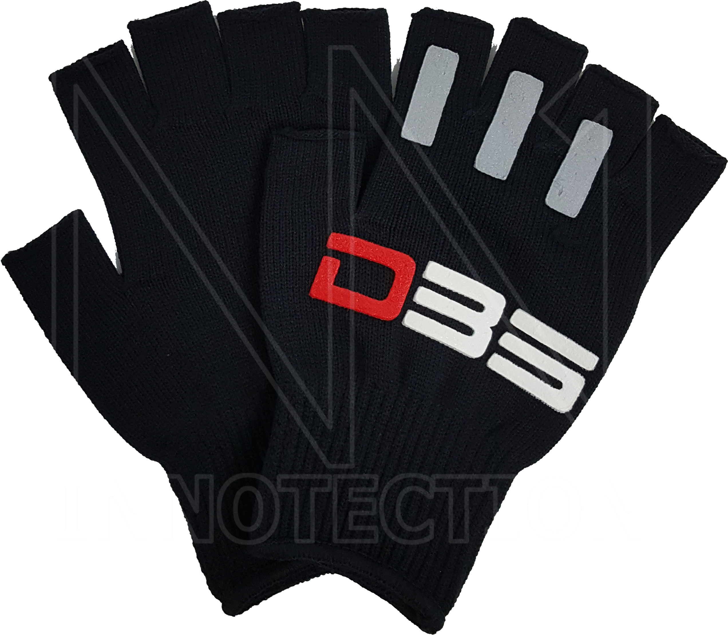 ถุงมือกันลื่น ตัดห้านิ้ว  รุ่น G3 ขับมอเตอร์ไซค์  กันแดด Gloves
